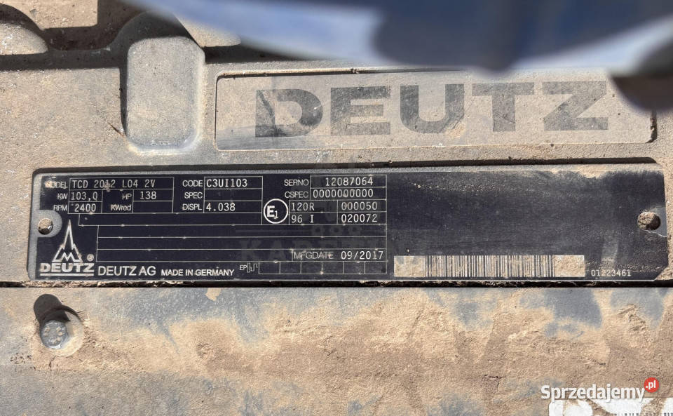 Deutz TCD 2012 L04 2V TCD2012L042V Silnik Jastrzębniki