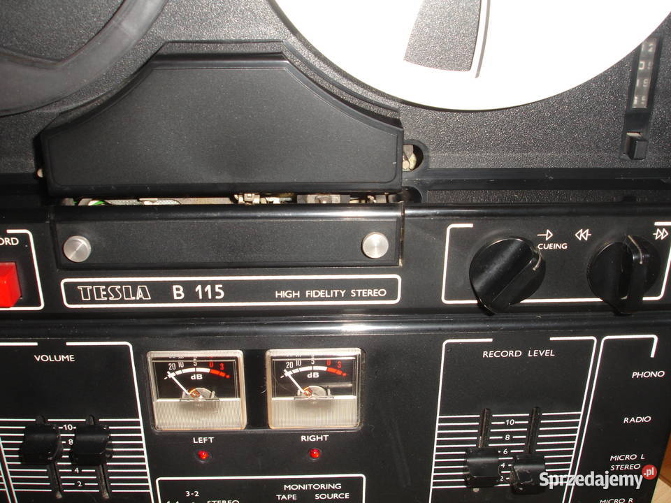 Magnetofon szpulowy TESLA B115 Magnetofony lubuskie
