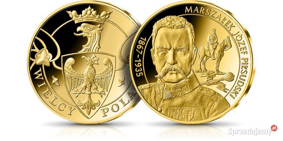 Medal Wielcy Polacy Józef Piłsudski K12 Numizmatyka