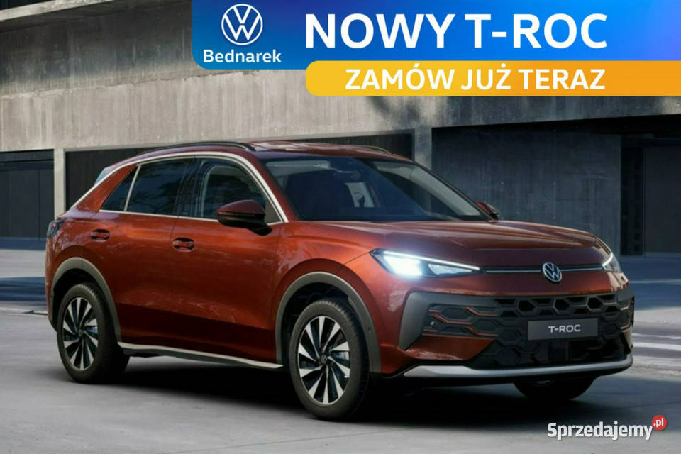Volkswagen TRoc Life 15 eTSI 116 DSG Zamów już czujnik deszczu Łódź