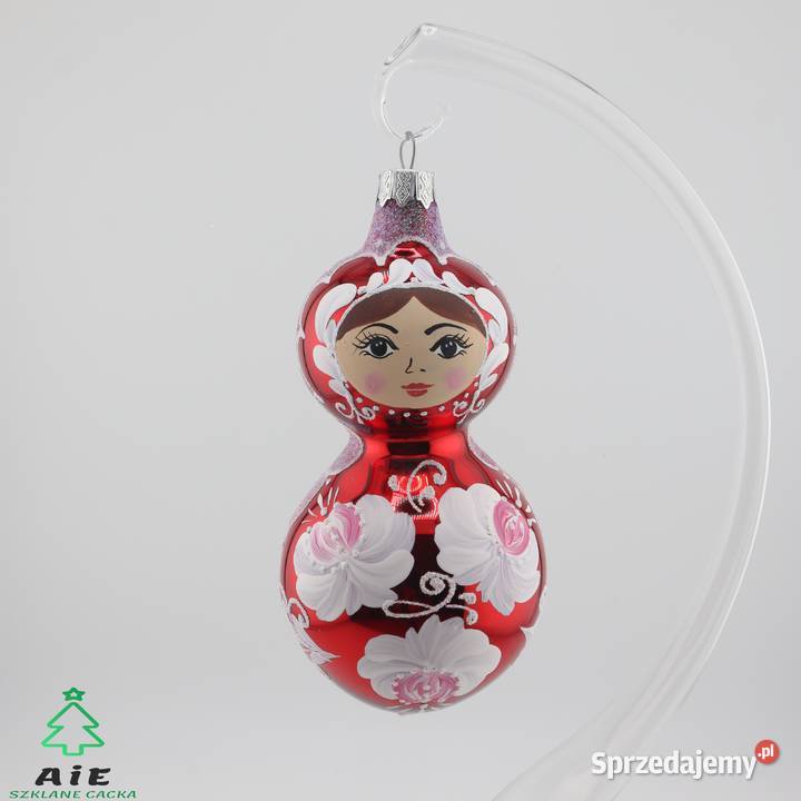 Szklane bombki choinkowe LALECZKI MATRIOSZKI Pozostałe Warszawa