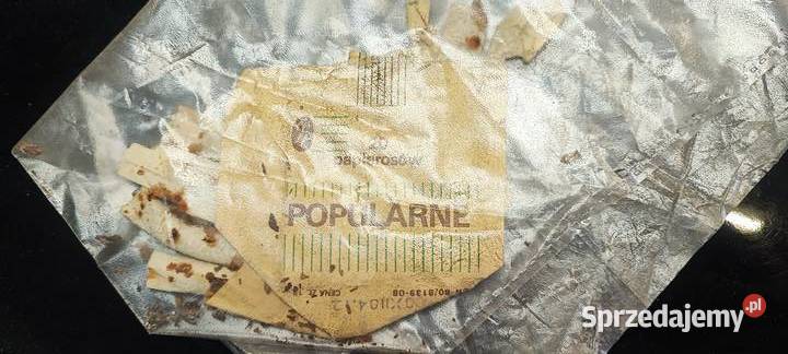 Opakowanie popularne z PRL opakowanie Kraków sprzedam