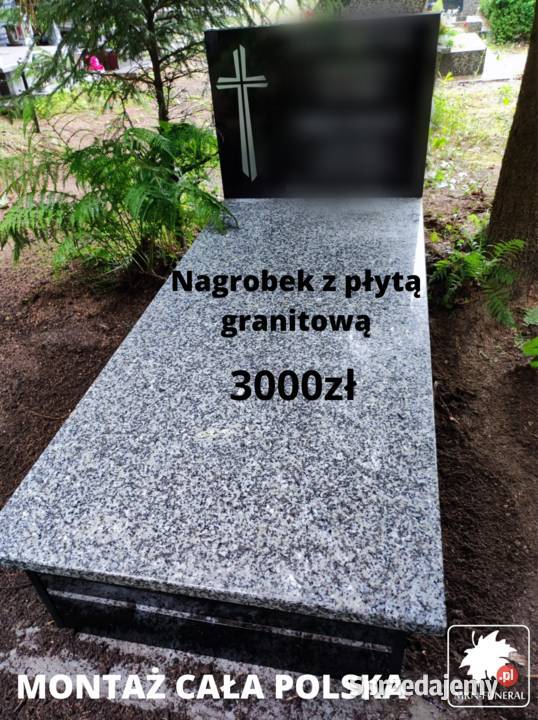 Nagrobki z montażem w całej Polsce Kompozyt mazowieckie Radom