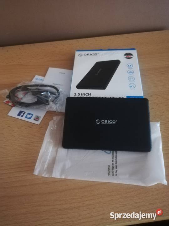 Nowa zewnętrzna obudowa na dysk ssd Orico 25 USB Garwolin