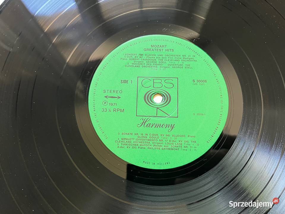 Mozart Greatest Hits Opera Classical Błażejowice