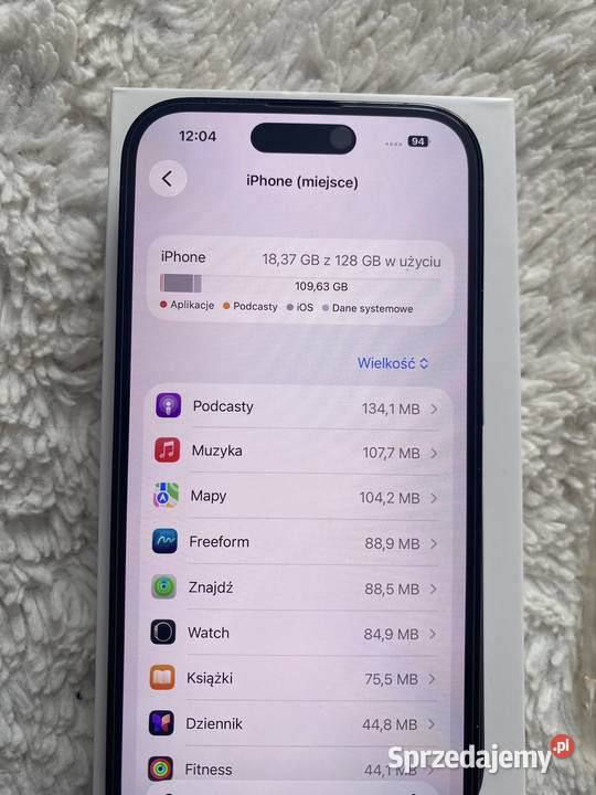 iPhone 14 Pro 128 GB Telefony komórkowe Rożdżały