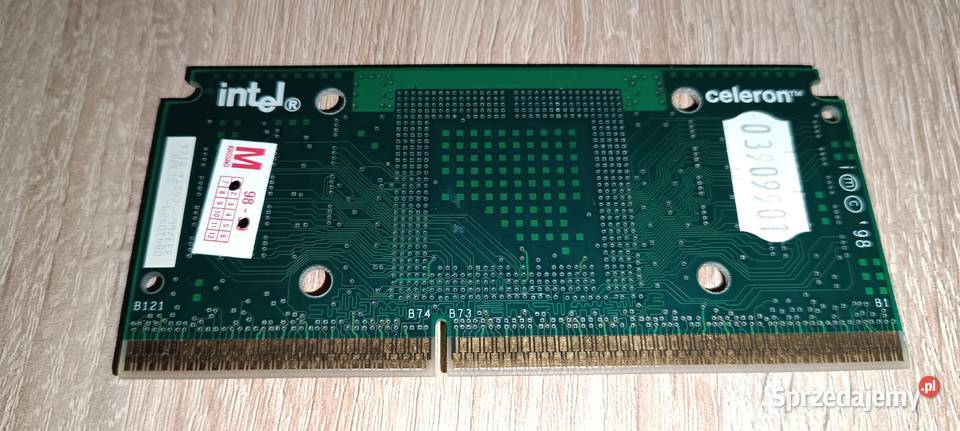 Procesor Intel Celeron w formacie Slot 1 podkarpackie