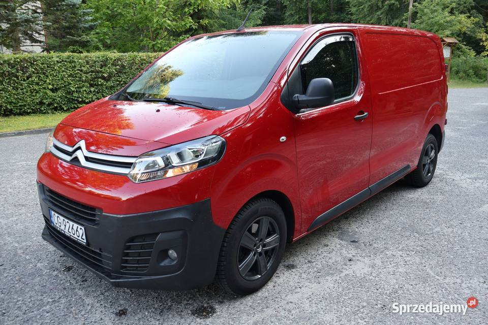 Citroen Jumpy 20 BlueHDI 150 SalonPL Bogata homologacja na ciężarowe Tomaszów Lubelski