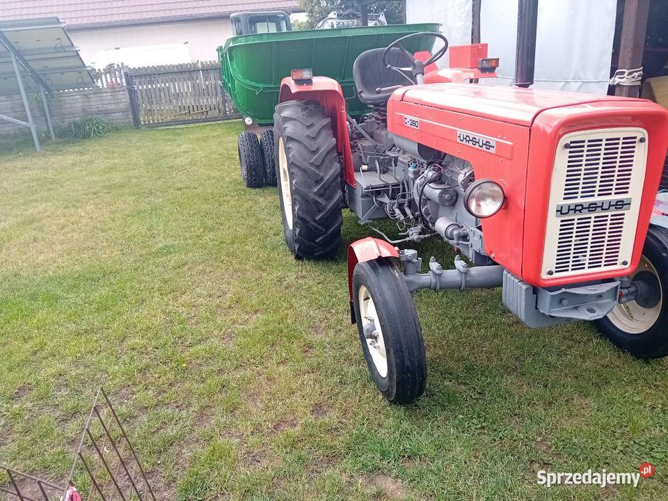 Traktor C 360 plus przyczepa Bytom sprzedam