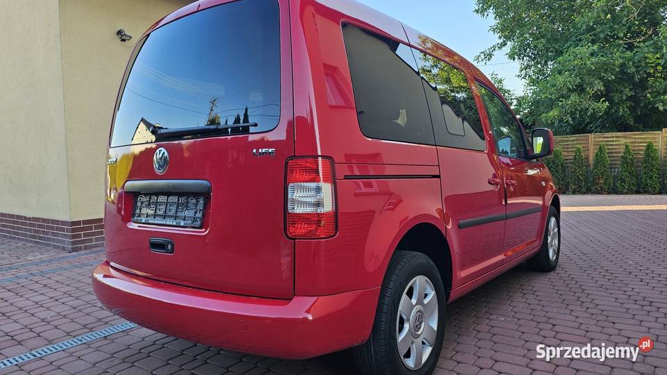 Volkswagen Caddy III 14 80 2008r 5 osobowy klima Zarszyn