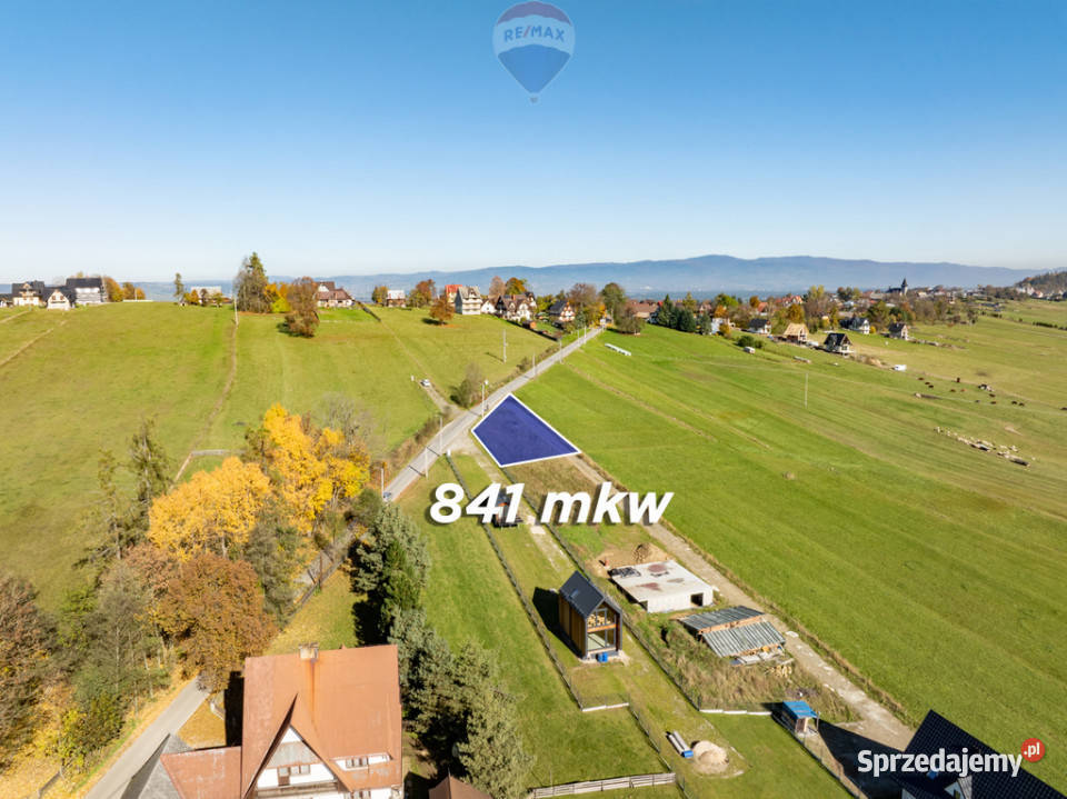 Widokowa działka Maruszyna budowlana