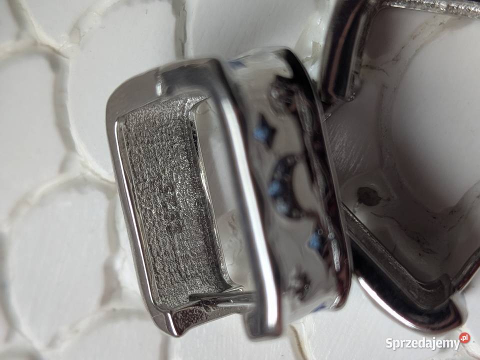 Kolczyki szerokie Huggi 925 Lubin