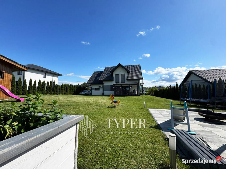 Nowoczesny dom Pawęzów 164 m2 energooszczędny Sprzedaż