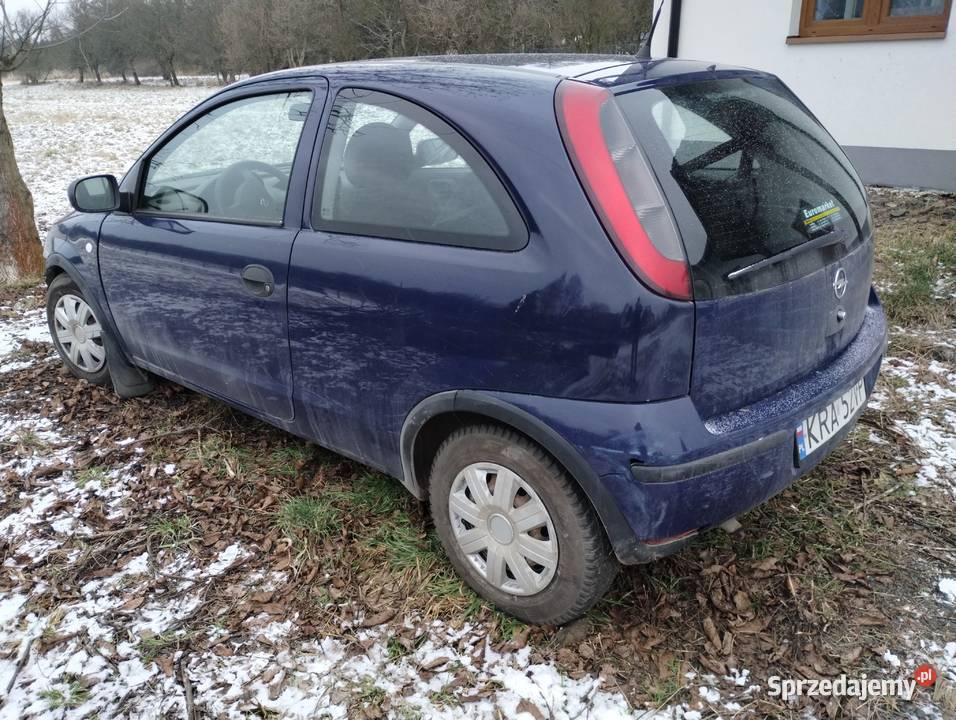 Sprzedam Opla Corsę C 2003r stluczce Rok produkcji 2003