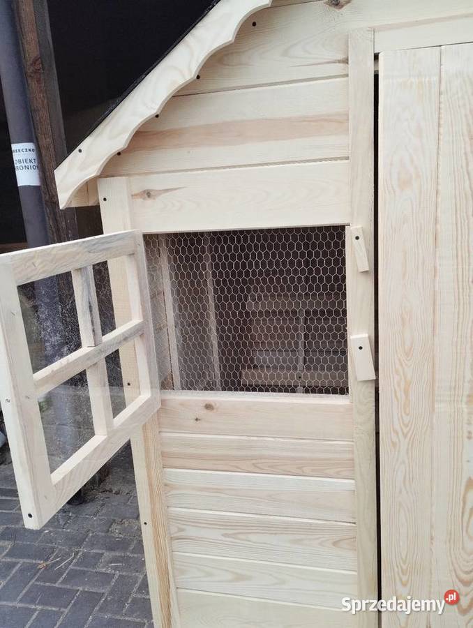 Kurnik drewniany na 1012 kur150x140x200wys Sarnaki