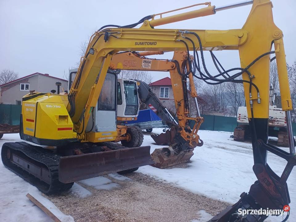 Sprzedam koparkę Gąsienicową 75t super stan Zagorzany