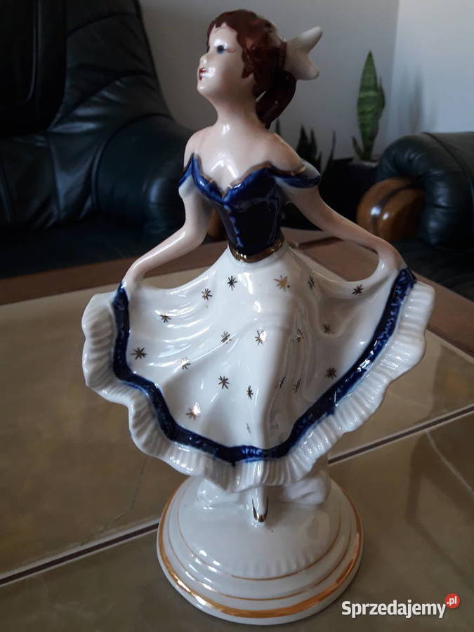 Porcelanowa tancerka Zygmunt Buksowicz Katowice Janów Lubelski sprzedam