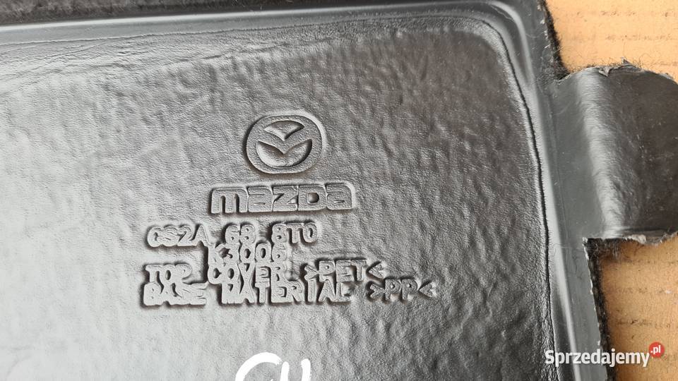 Mazda 6 GH zaślepka klapka boczna tapicerka tapicerki samochodowe Legnica