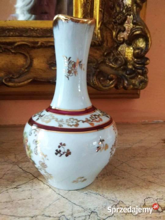 Amfora Syg Limoges France Ze sceną miłości Porcelana i szkło Gdańsk