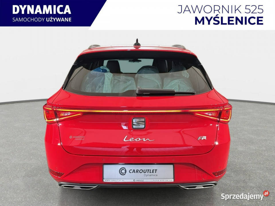 Seat Leon Sportstourer FR 15TSI 130 M6 2021 r Zarejestrowany w Polsce Myślenice