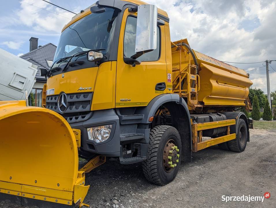 Piaskarka solarka MercedesBenz AROSC 1824 4x4 Pługi (piaskarki) Ropczyce