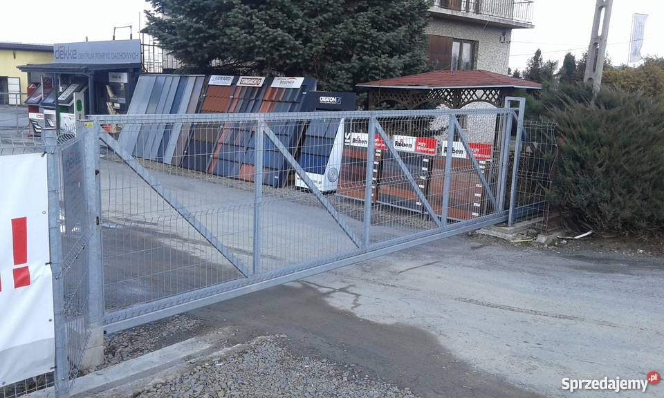 Brama przesuwna 3D sprzedam