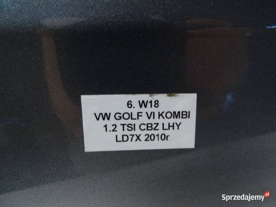 KLAPKA WLEWU PALIWA KOREK 1K9809857 VW GOLF VI