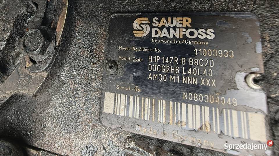 Pompa Jazdy Hydrauliczna Sauer Danfoss H1P147R Staszów