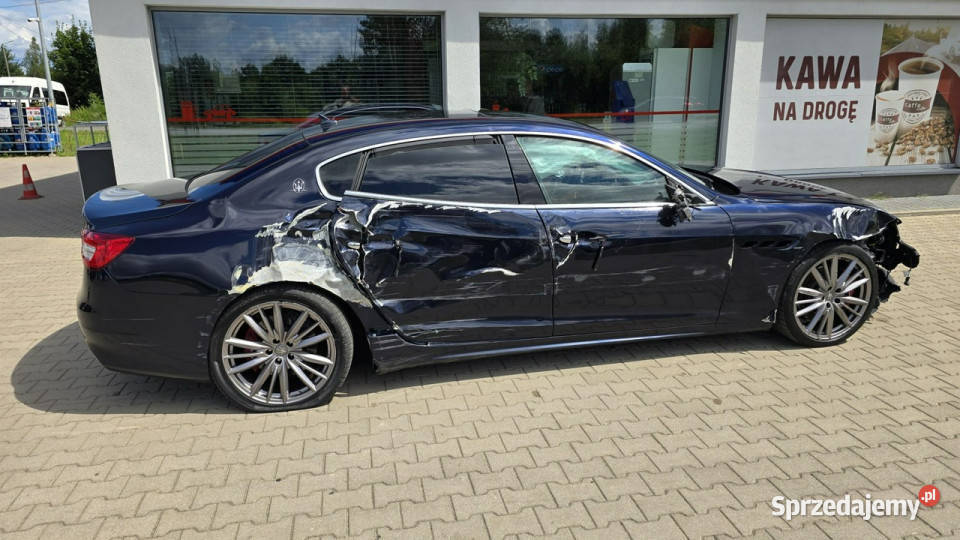 Maserati Quattroporte Mega Wyposażenie S Q4 czujnik martwego pola Karczew sprzedam
