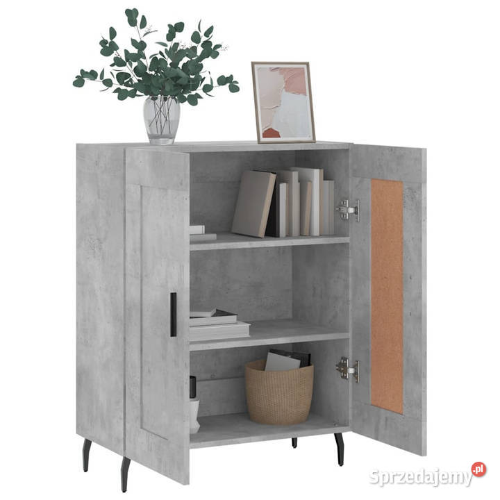 Szafka szarość betonu 695x34x90 materiał Warszawa