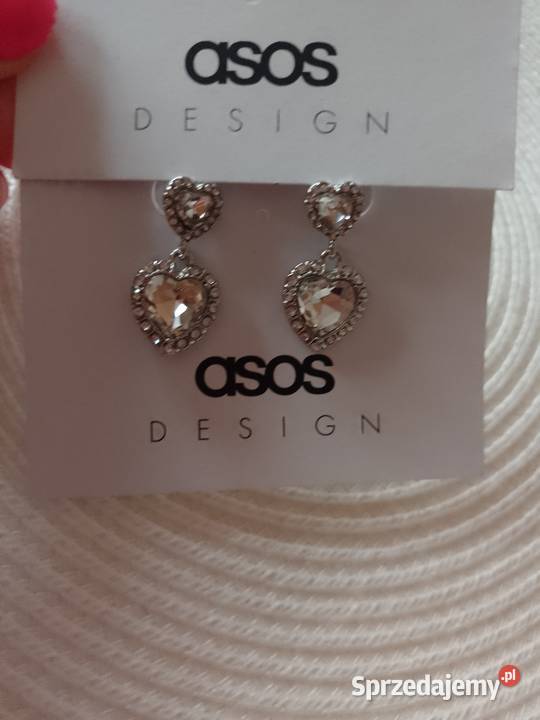 ASOS Bogato zdobione kolczyki ślubne z Londynu Kraków