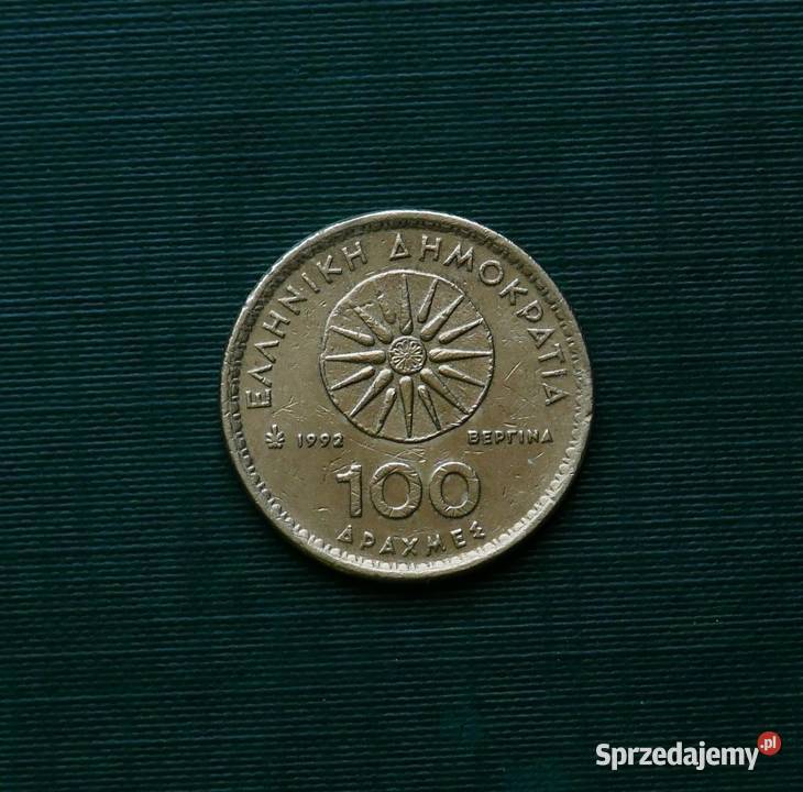 GRECJA 100 drachm 1992r Gliwice