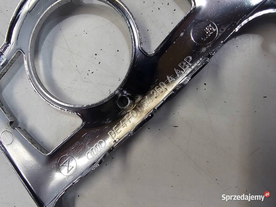 RAMKA ZMIANY BIEGÓW CHROM AUDI A6 C6 4F0864260A Przystajń