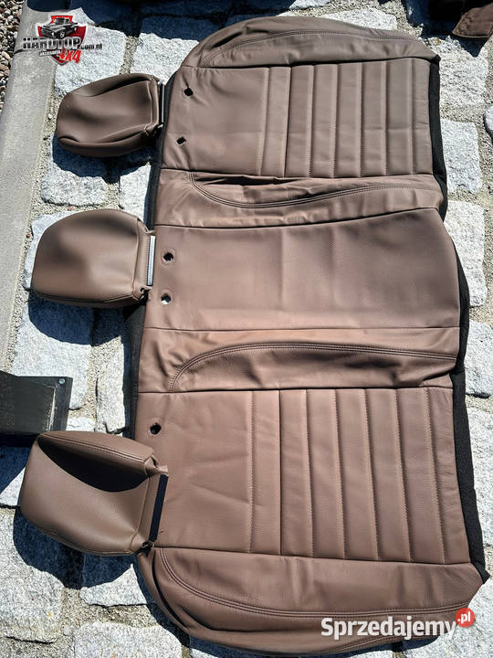 POKROWCE Oryginalne Zestaw Skóra na Fotele Pasłęk