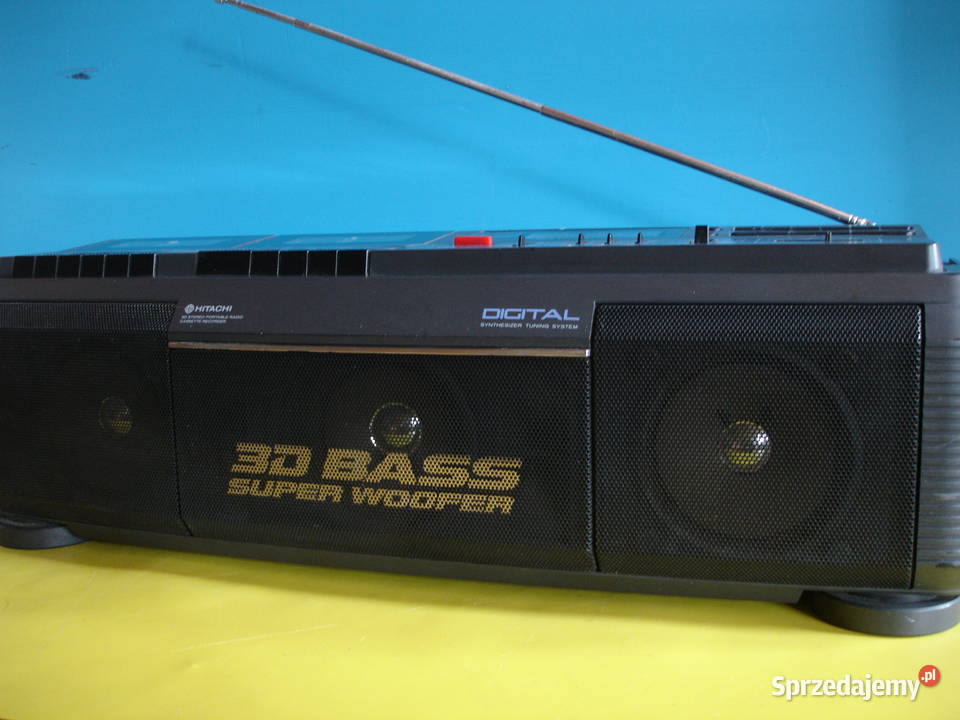 Radiomagnetofon HITACHI 3D35E Zielona Góra