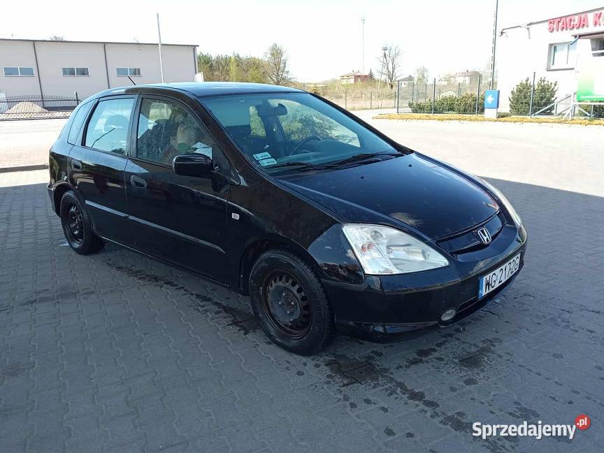 HONDA CIVIC 7 17 CDTI WAŻNE OC I PT diesel Civic Grójec