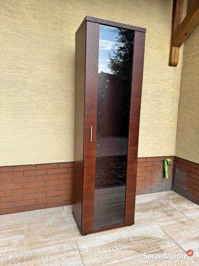 Witryna z półkami regał kredens szafka Garwolin