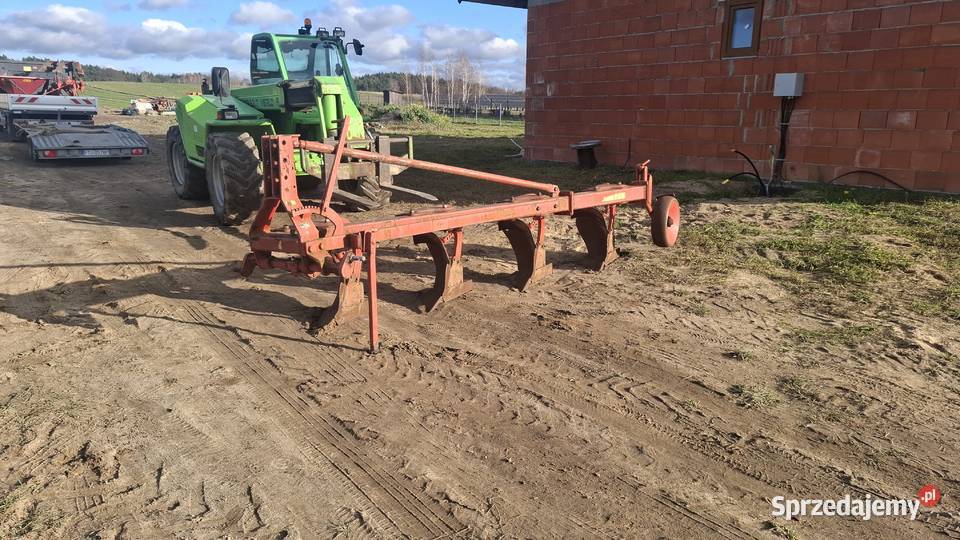 Pług 4skibowy zagonowy niemeyer regulacja