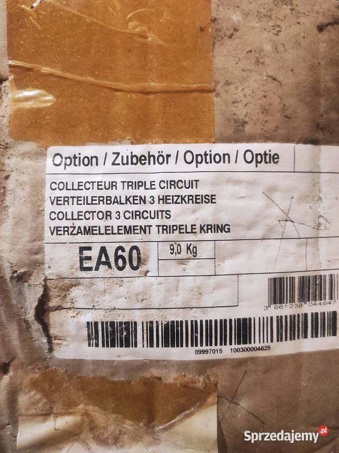 De Dietrich Rozdzielacz trzy obiegi pakiet EA 60 Rozdzielacze Ogrzewanie Liszkowice sprzedam