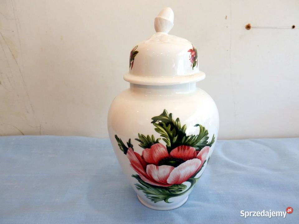 Dekoracyjny pojemnik na bibeloty Porcelana Piła