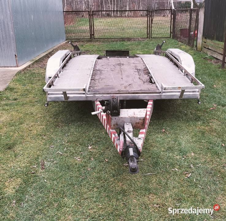 Przyczepa laweta do przewozu samochodów Kłobuck