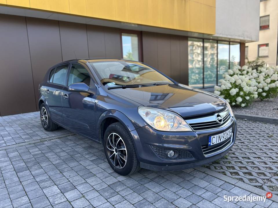 Opel Astra 16 benzyna gaz LPG 2007r klima mrozi benzyna+LPG Inowrocław sprzedam