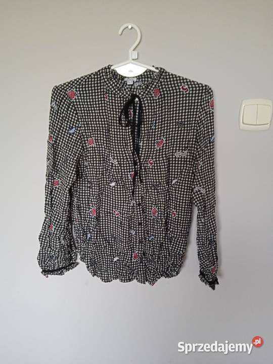 Bluzka z wiązaniem na dekolcie OVS sprzedam