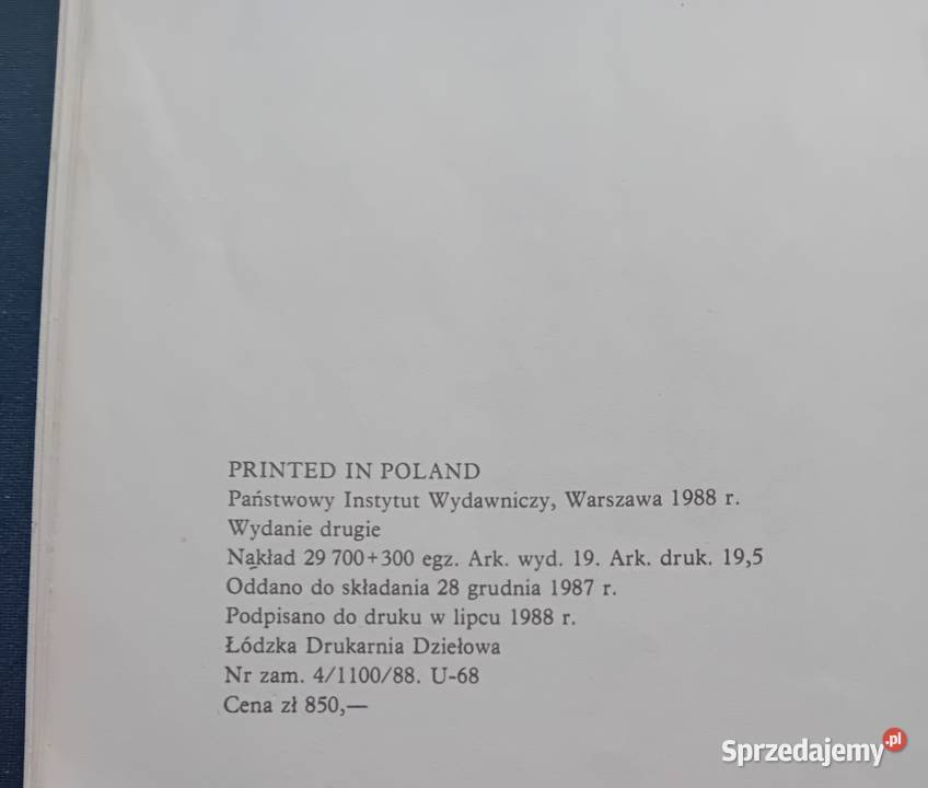 Isaac Bashevis Singer Spuścizna PIW 1988r