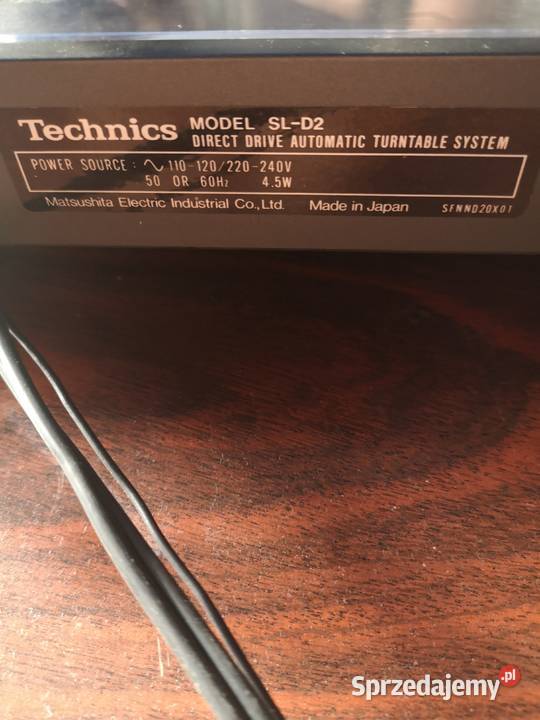 Gramofon Technics SLD2 Paszkówka