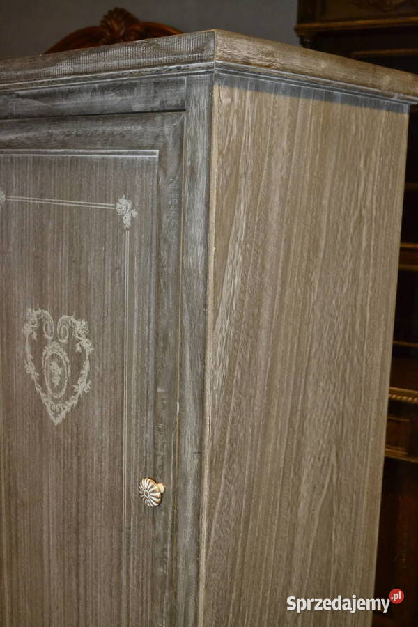 szafa jednodrzwiowa bielona baśniowa Będzin