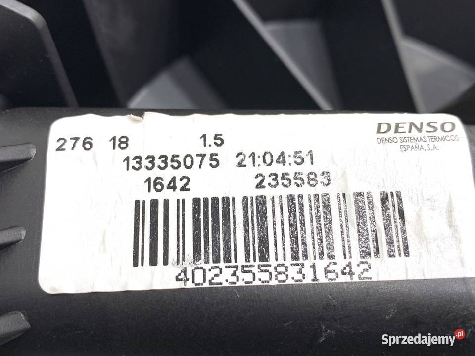 DMUCHAWA NAWIEWU OPEL CORSA E 13335075 osobowe