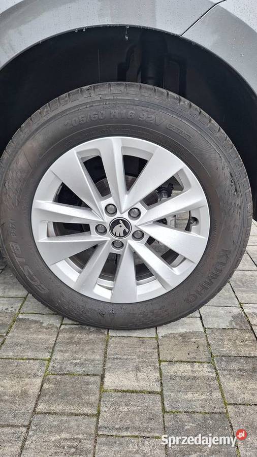 Felgi aluminiowe z oponami skoda aluminiowe
