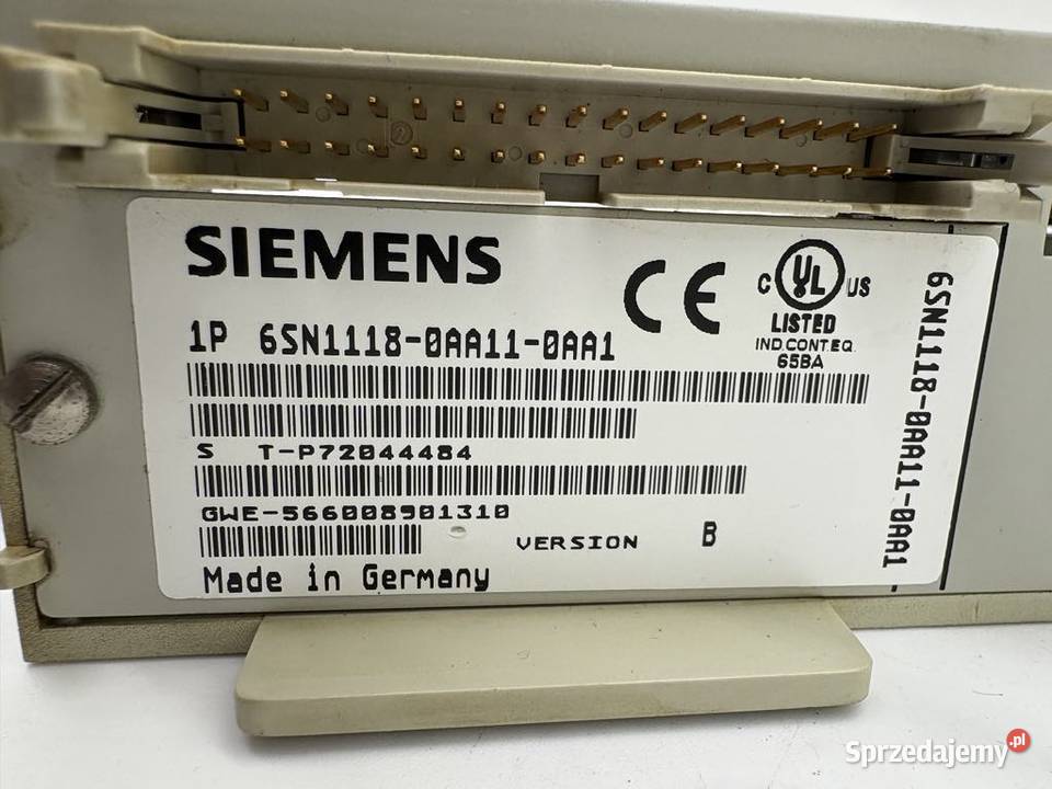 Siemens 6SN11180AA110AA1 Simodrive Warszawa