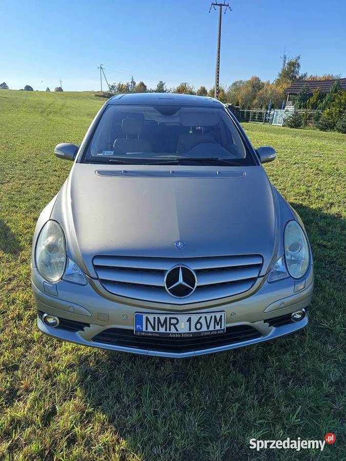 Mercedes R500 w gazie Klasa R Nawiady